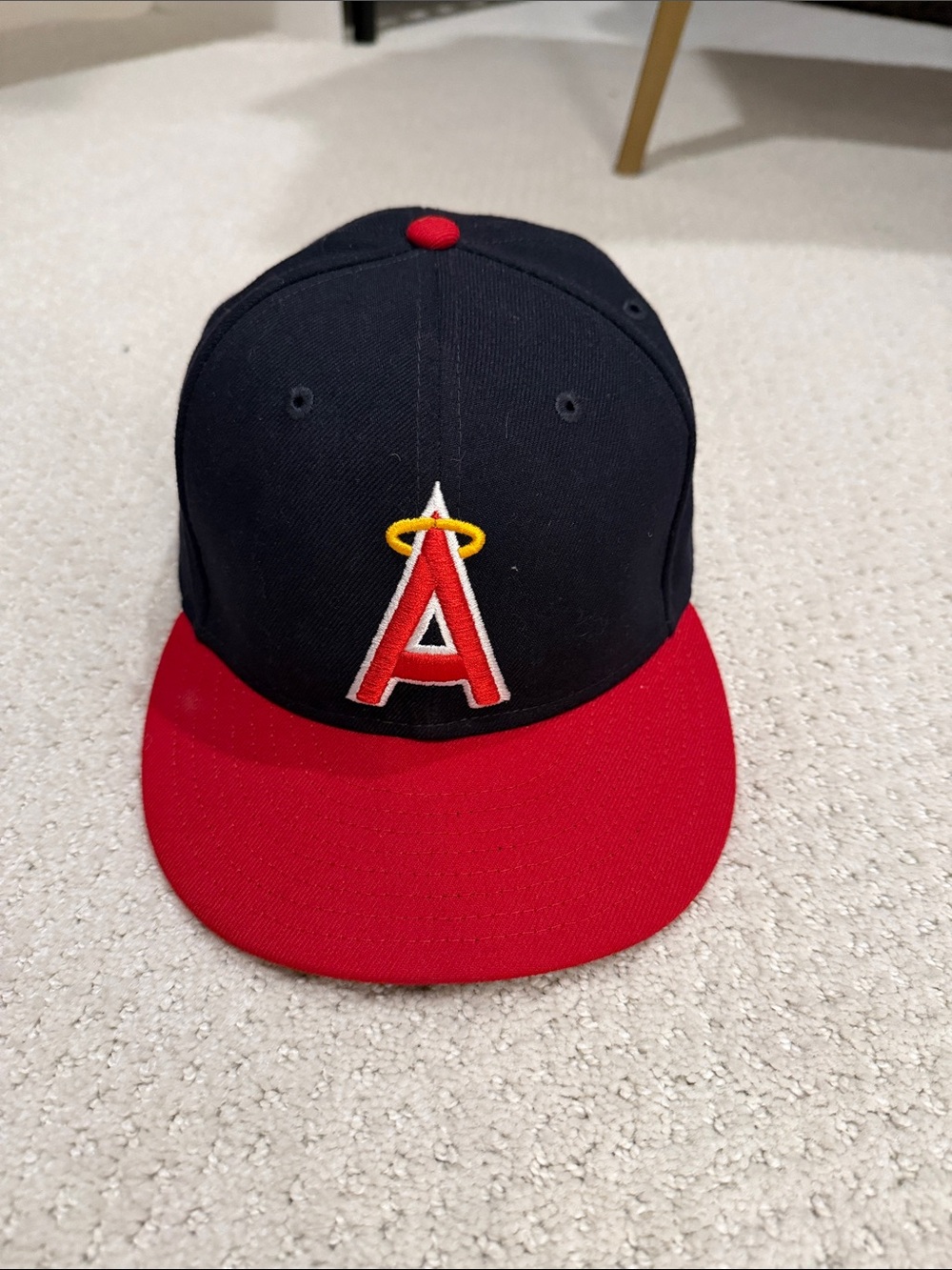 Los Angeles Angels New Era 59FIFTY Fitted Hat Size 7 1/2